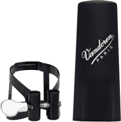 Vandoren M/O BLACK LIGATURE Mib WITH PLASTIC CAP - LC52BP