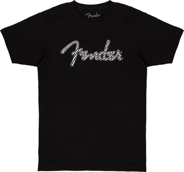 Fender Spaghetti Wavy Checker Logo Tee