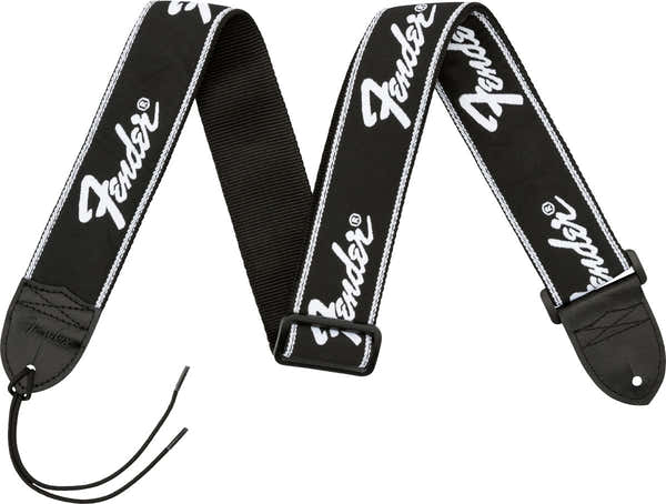 Riem met Running-logo Zwart