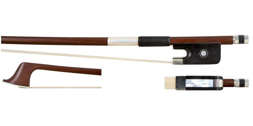 Gewa Jaeger-studie-strijkstok 4/4 - Achtkantig Braziliaans hout