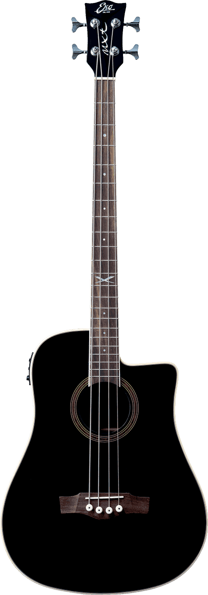 NXT B100ce Dreadnought Doorschijnend zwart