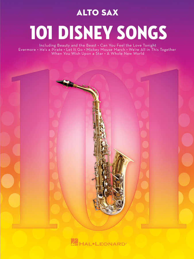 101 Disney Songs Saxophone Alto