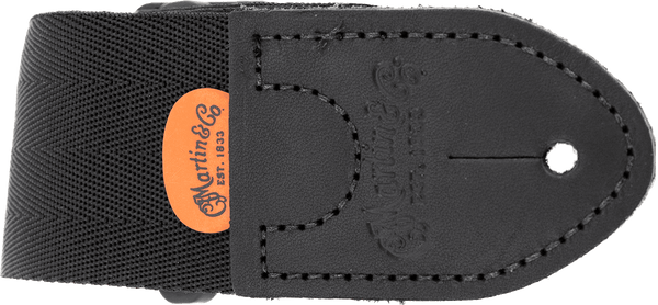 C.F. Martin & Co NYLON STRAP AND LEATHER REINFORCEMENTS BLACK