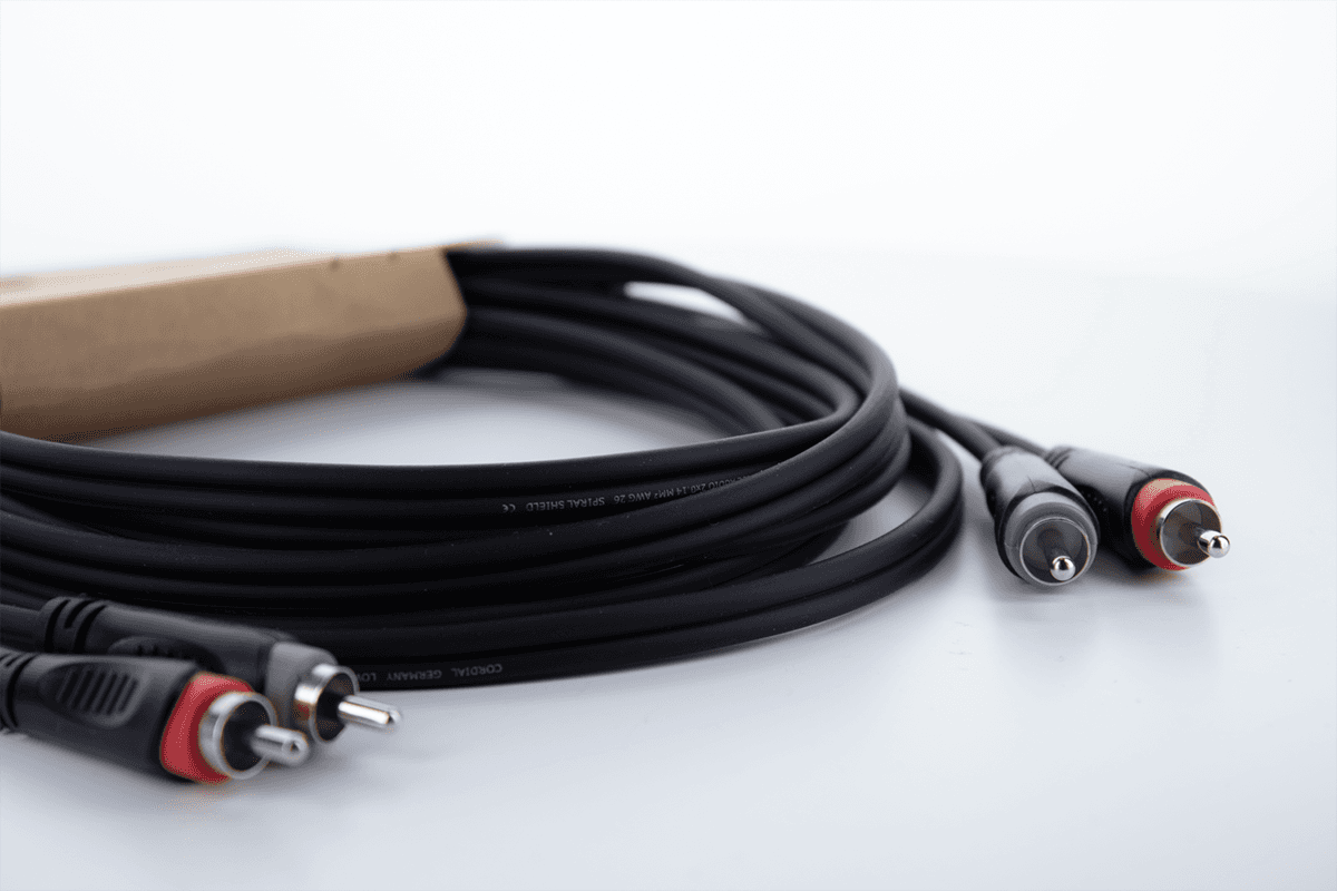 Dubbele Audiokabel RCA / RCA 1,5 M