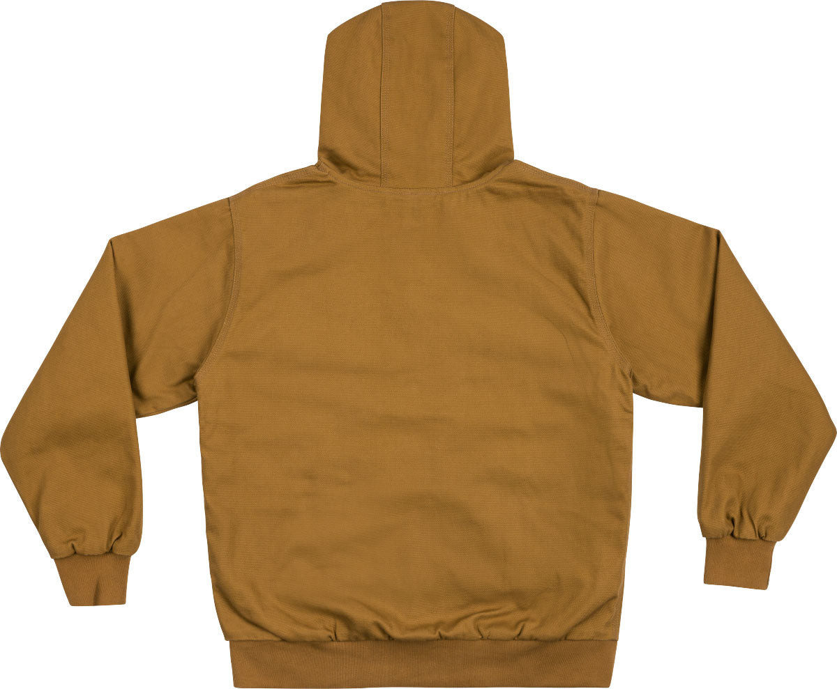 "M" Functioneel canvasjack Sadelbruin