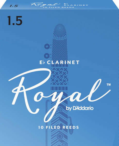D'addario - Rico RBB1015 - RICO ROYAL ESKLARINET RIETEN 1.5 AANTAL PER VERPAKKING 10