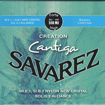 CLASSIC STRINGS CANTIGA CREATION BLUE SET STRONG GAUGES STRONG