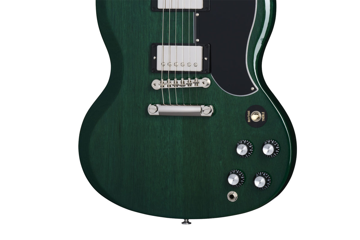 SG Standard '61 Stop Bar Translucent Teal Origineel