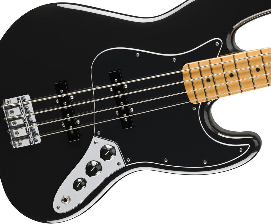 Jazz Bass Player II MN Zwart