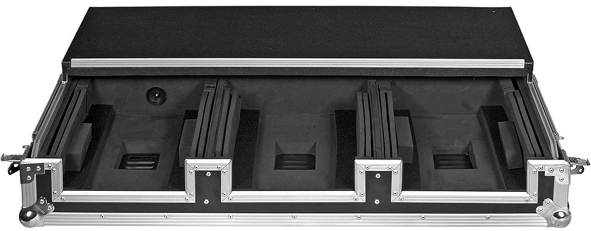 Flight DJ-console CDJ-2000NXS2 / DJM-900 LTS Zilver