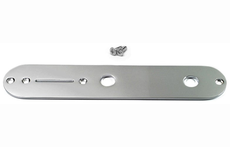 GOTOH Tele-bedieningsplaat chroom (gaten 9.6MM)