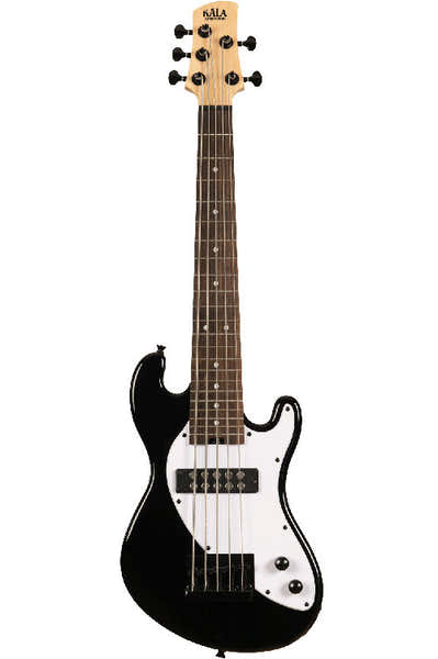 Kala U-Bass Solid Body Zwart
