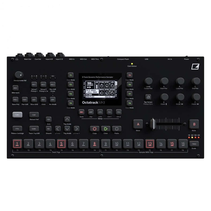 Octatrack MKII Zwart