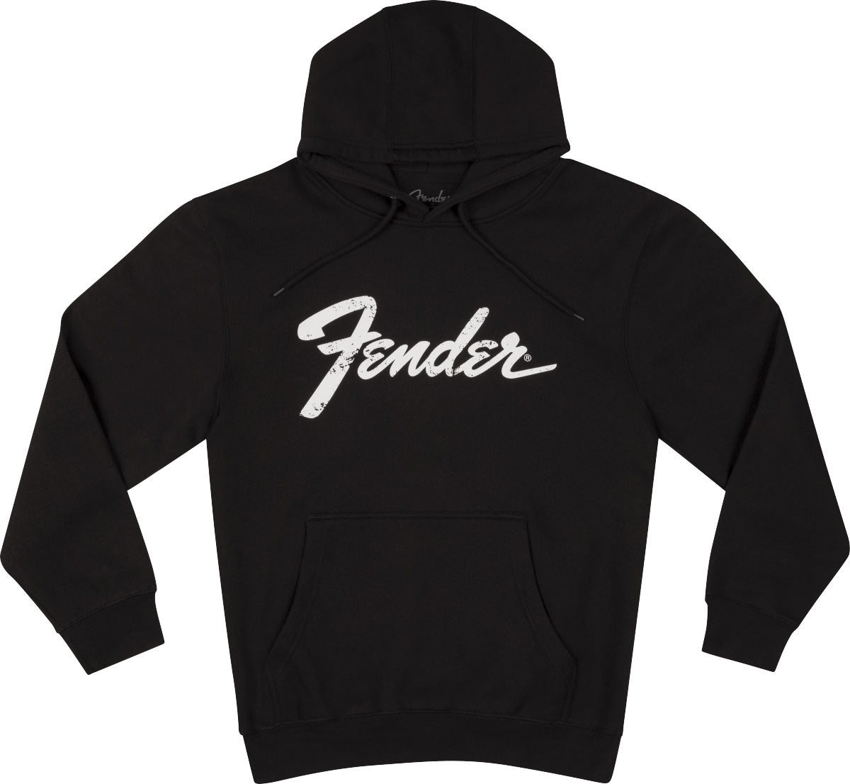 Fender Logo Date Back Hoodie Black S