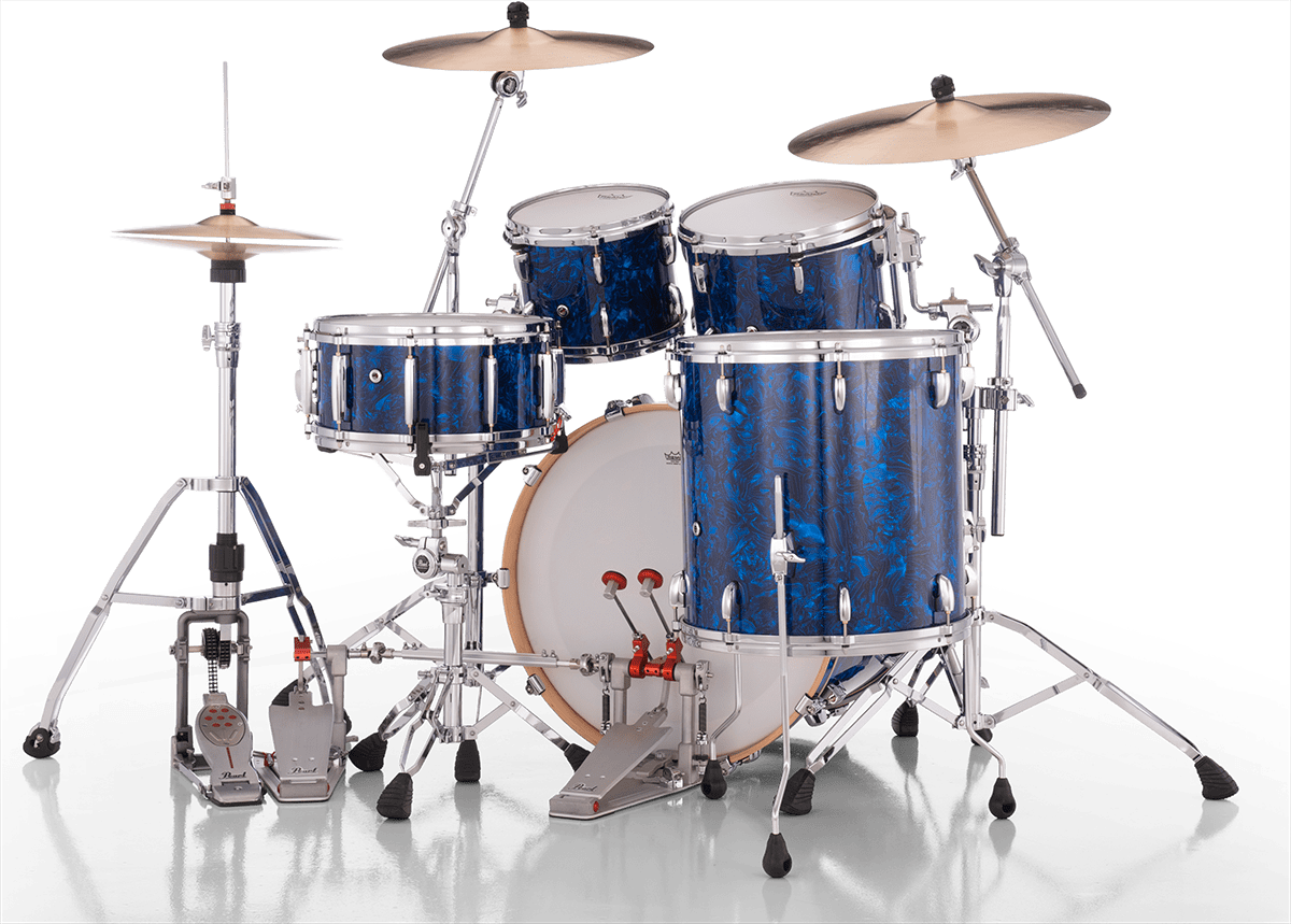 Masters Maple Gum Stage 22 GYROLOCK-l Blauwe Abalone