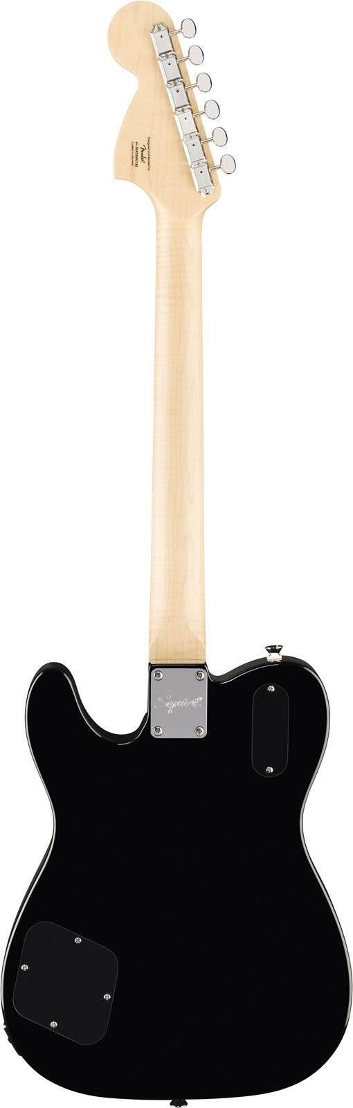 Telecaster Paranormal Troublemaker Deluxe Bigsby, LRL Zwart