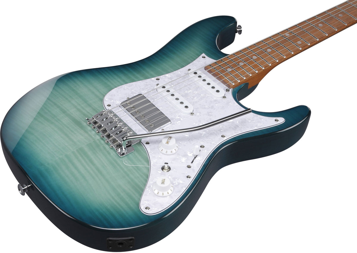 AZ22S1F-TXB Standaard transparante turquoise burst