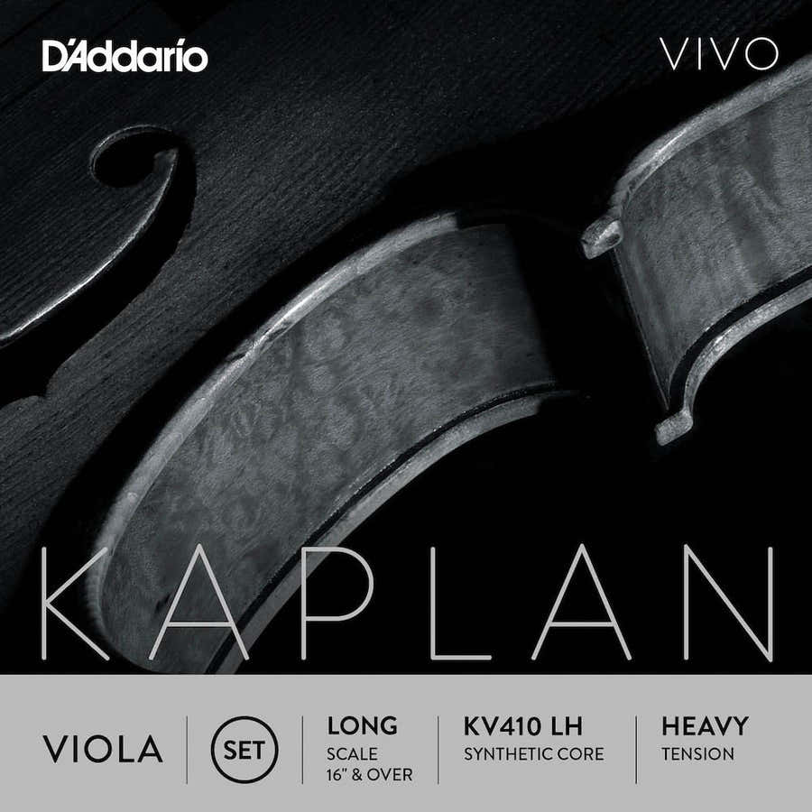 STRING SET FOR KAPLAN VIVO VIOLA VIVO LONG TUNING FORK HEAVY TENSION