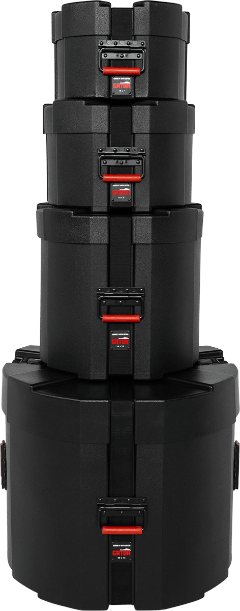 Gator Set Gegoten Koffers Voor Fusion-drumstel 20"