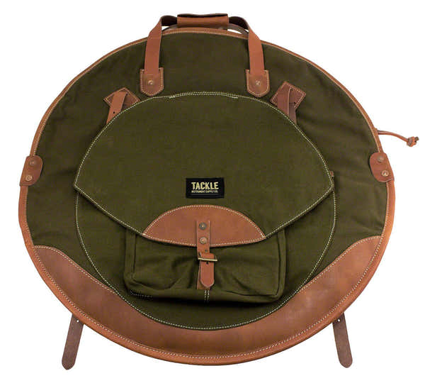 TACKLE Instruments 22" BACKPACK CYMBAL CASE - FOREST GREEN