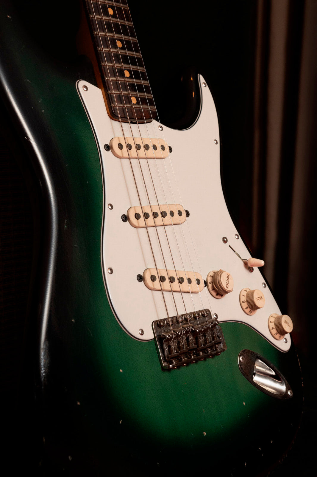 Strat-pickups Custom Shop Joe Bonamassa Greenburst 64