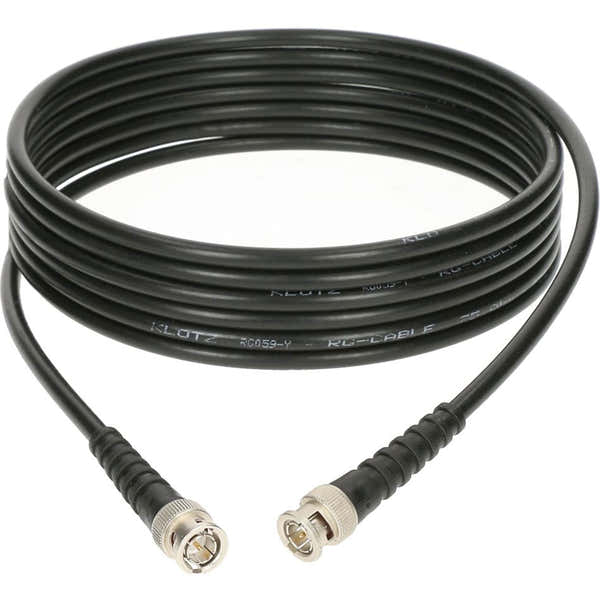 Klotz SWCT0050 VIDEO CABLE BLACK RG59 5M BNC - BNC