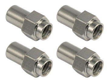 SN-HE-18B Draaimoer 18mm Zeskantkop Messing (X4)
