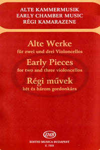 Pieces For Two And Three Violoncellos