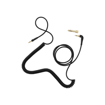 C02 - Spiraalkabel met adapter 1.5M lang