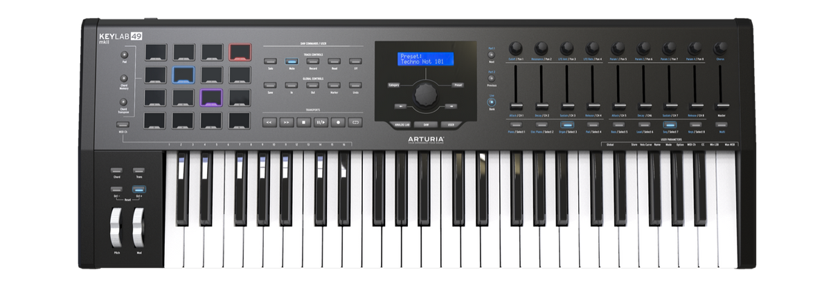 Keylab 49 MKII Zwart