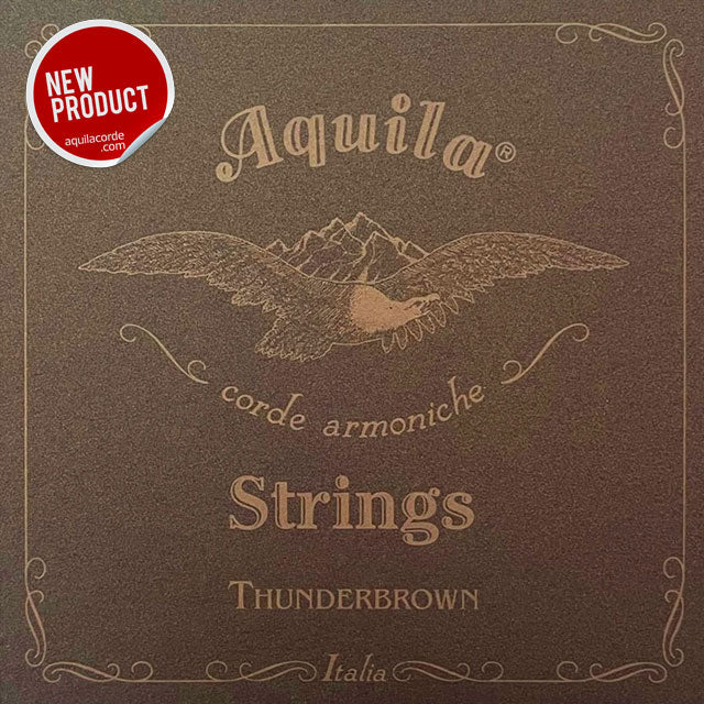 Aquila Set van 4 Thunderbrown-Snaren voor Basukelele