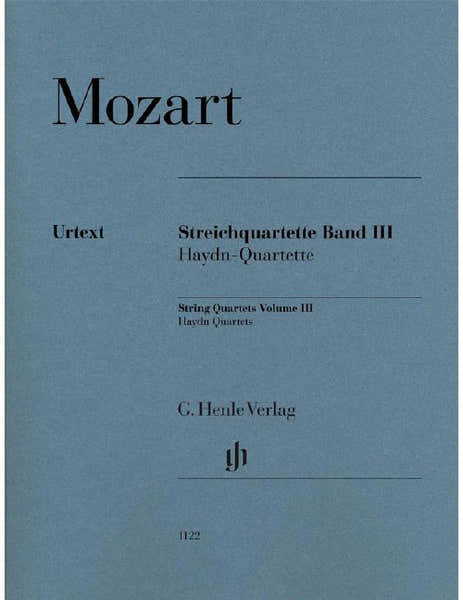 Moz - String Quets Volume Iii - 2 Violons Alto Violoncelle