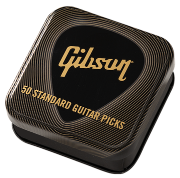 Plectrums Standard Blik 5-Pack Zwart Extra Hard
