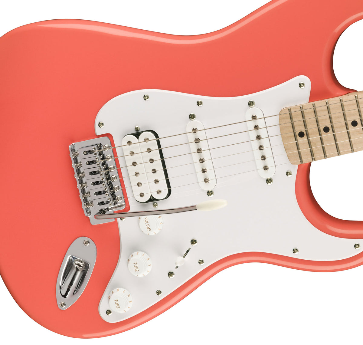 Stratocaster HSS Sonic Mn Tahitiaans koraal