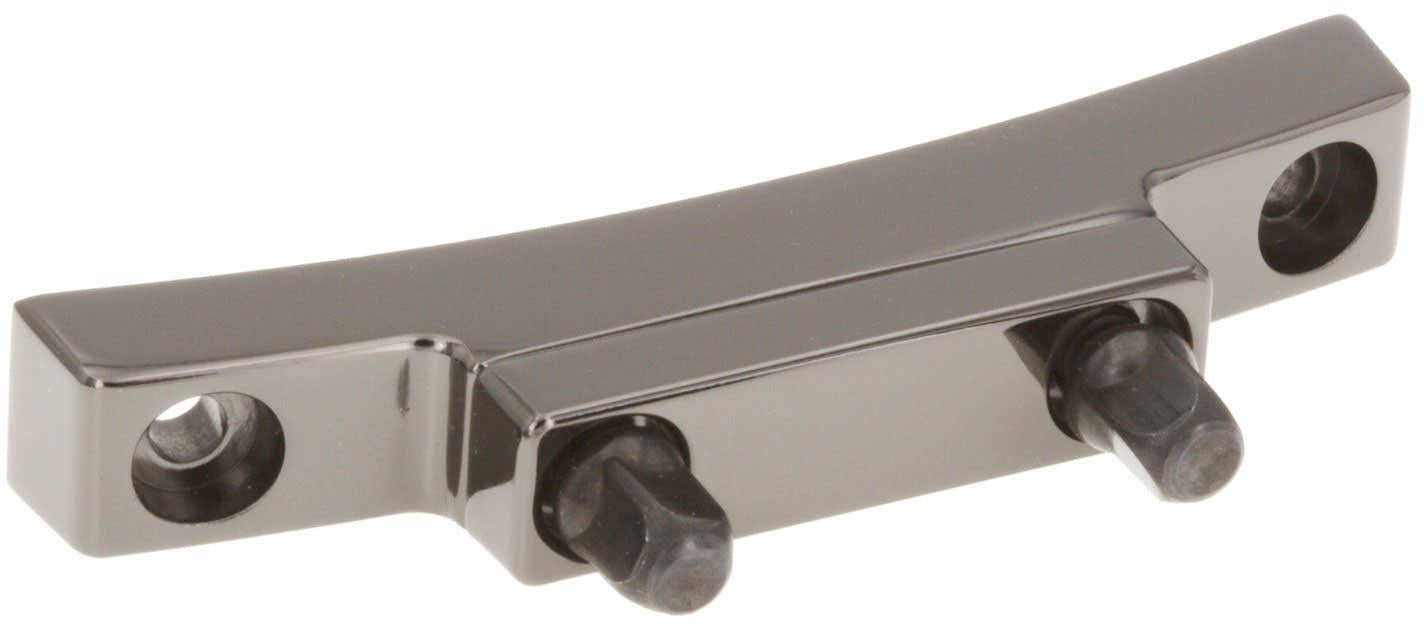 STOB5-BK - Achterplaat Spuitgietwerk "Deluxe" Snare-uitschakelaar Snaremat Zwart 62mm