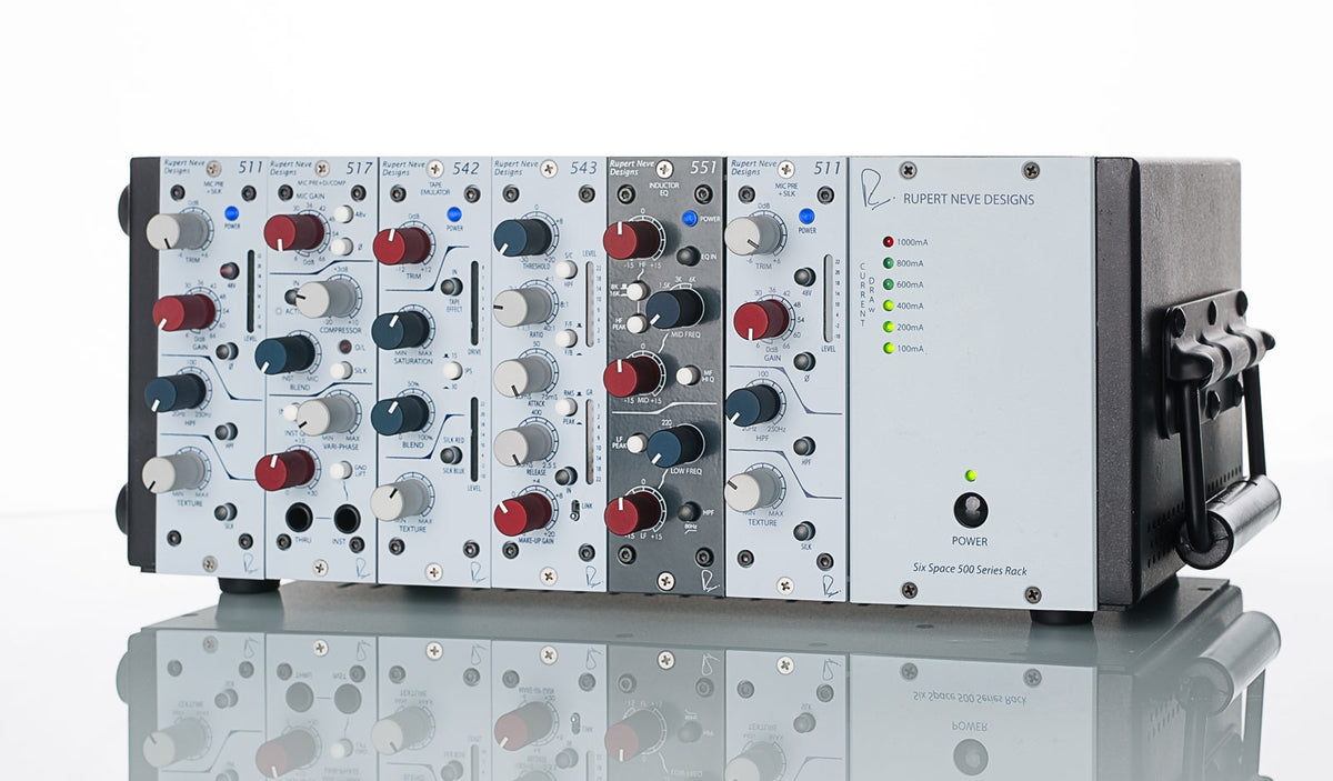 R6 Rack met zes plaatsen voor de 500-serie