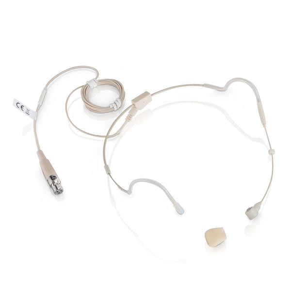 LD Systems WS 100 MH3 - VLEESKLEUR - BEIGE MICRO HOOFDBAND