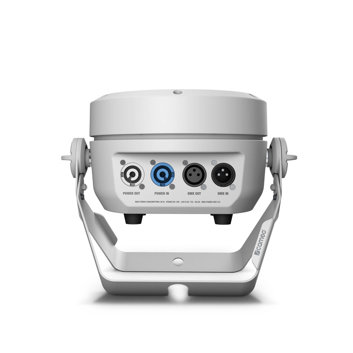 WORTEL PAR 6 WH - PAR PROJECTOR RGBAW + UV 6 X 12 W