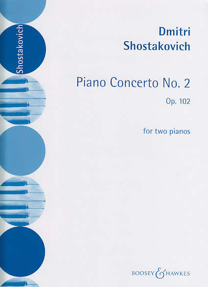 CHOSTAKOVITCH D. - CONCERTO N° 2 OP. 12 - 2 PIANOS