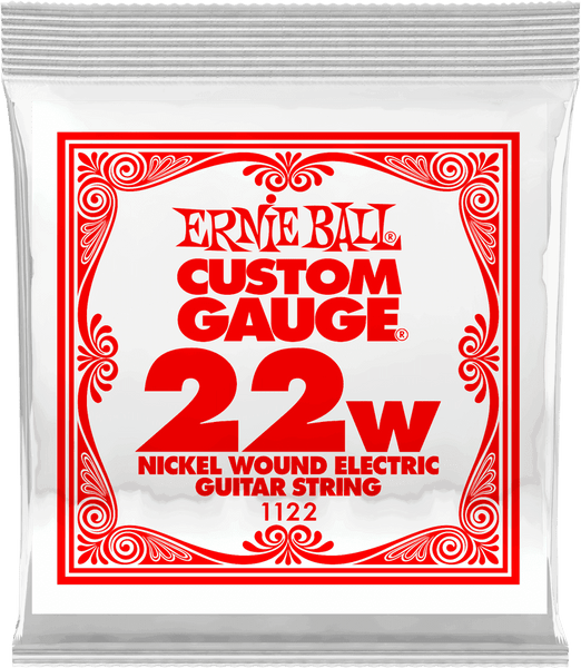Ernie Ball .022 NICKEL WOUND ELECTRIC GUITAR STRINGS
