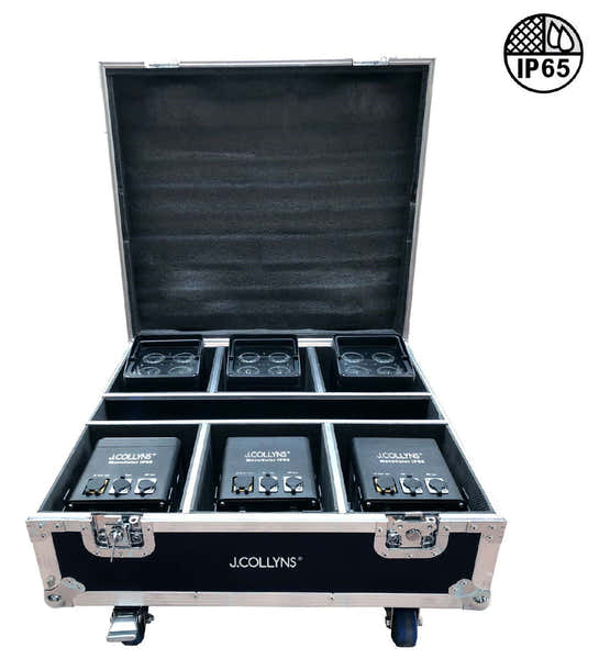 Pakket Movecolor IP65 + Flightcase