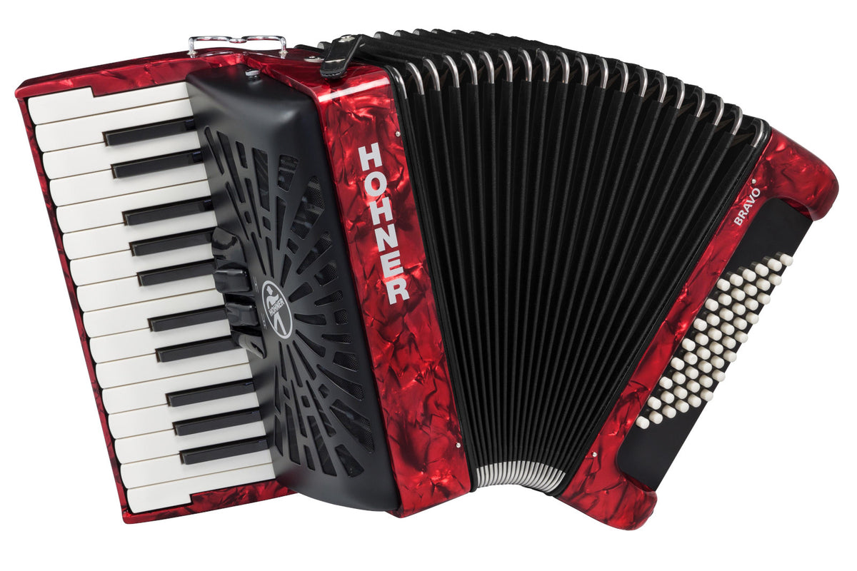 Hohner BRAVO II 48 ROOD