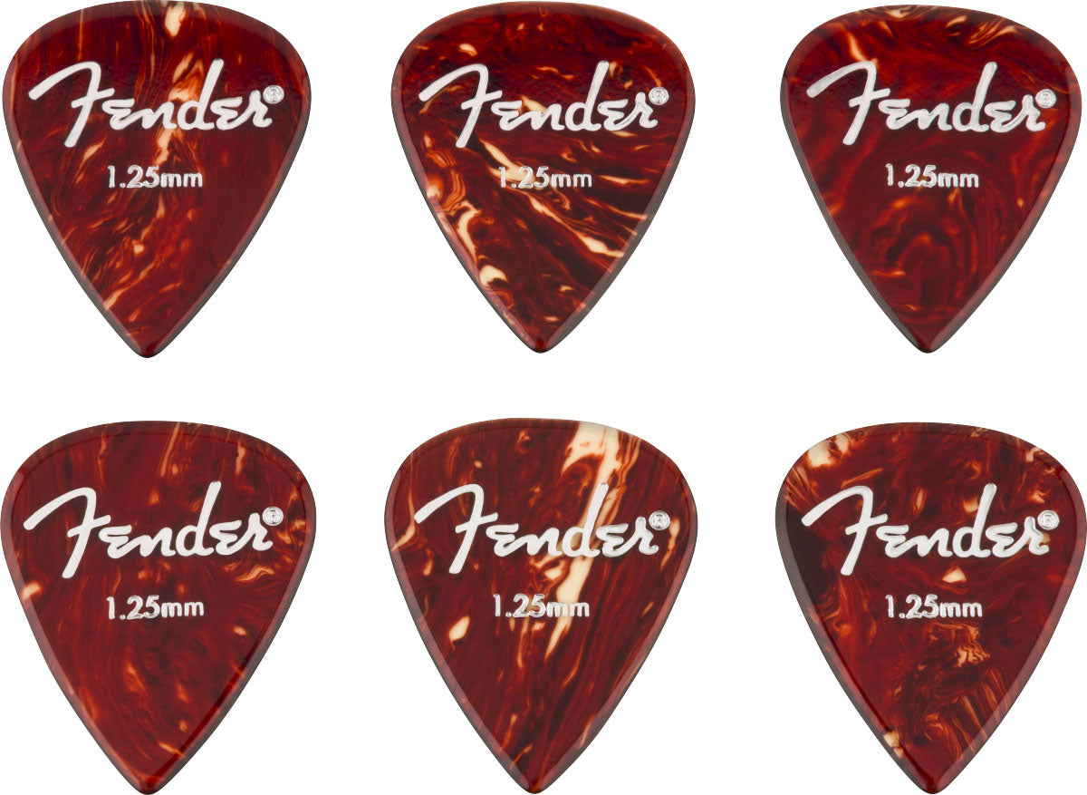 Aero Acryl plectrums 6 stuks 1.25mm