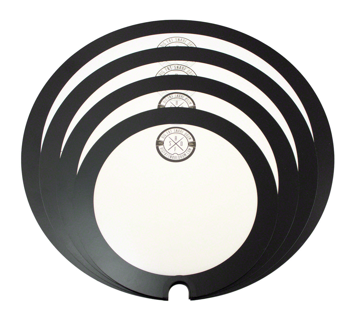Big Fat Snare Drum Studiopakket BFSD 10" 12" 14" 16"