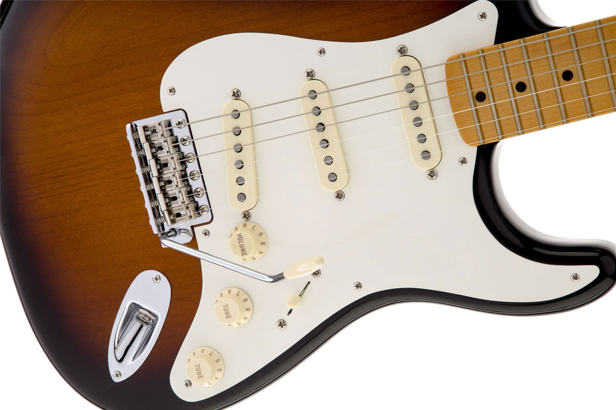 Eric Johnson Stratocaster Mn 2-kleurige Sunburst