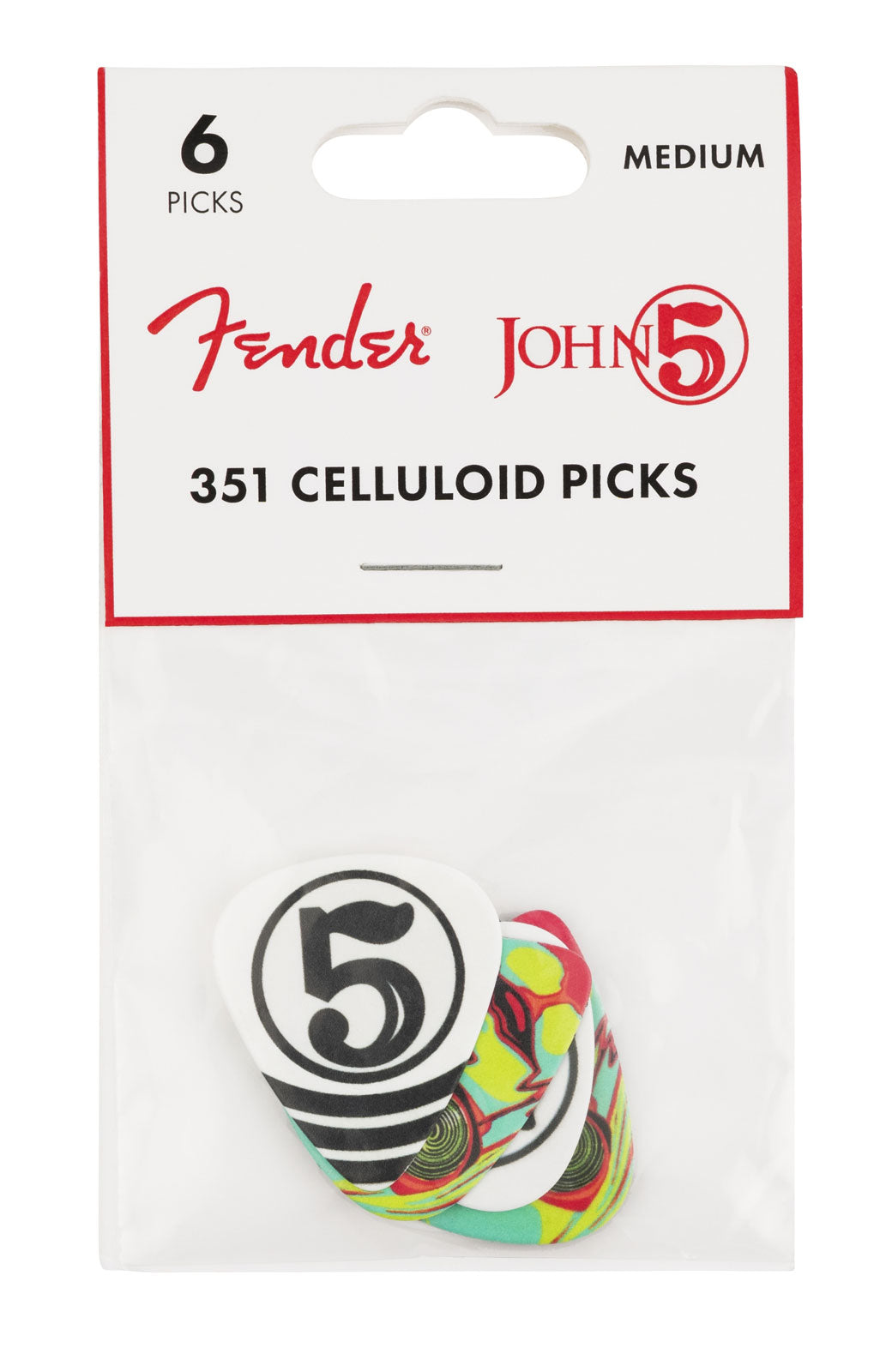 John 5 351 Celluloid plectrums (6)