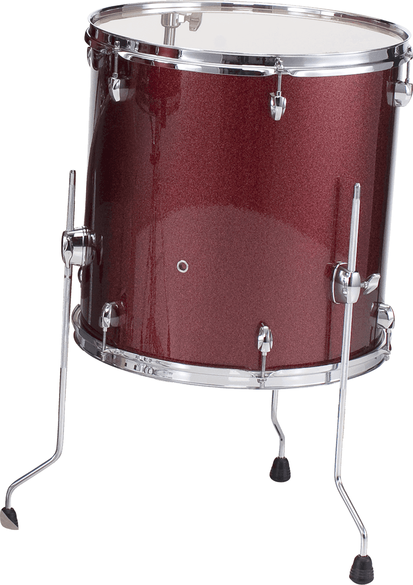 Pearl EXPORT FLOOR TOM 16X16 BLACK CHERRY GLITTER