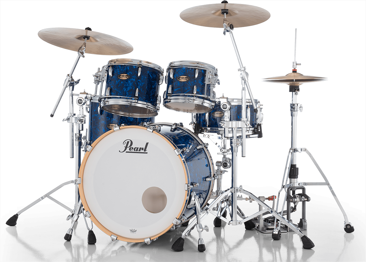 Masters Maple Gum Stage 22 GYROLOCK-l Blauwe Abalone