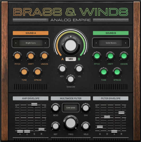 Melda Analog Empire: Brass & Winds