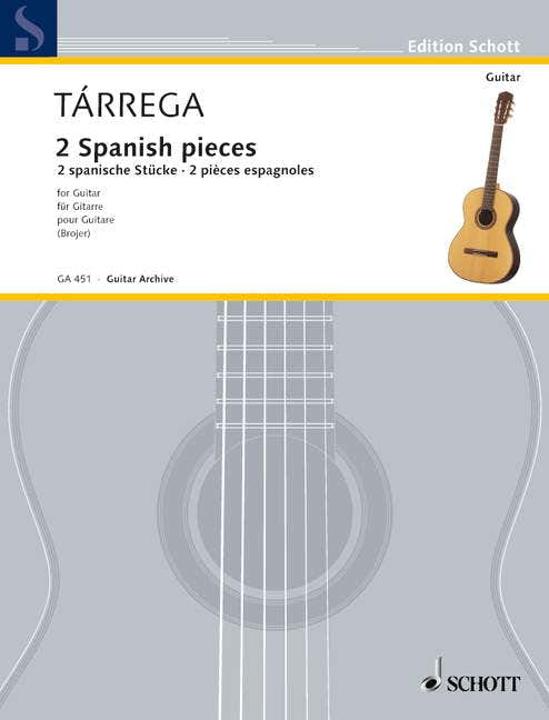 Tarrega F. - 2 Spanish Pieces - Guitar